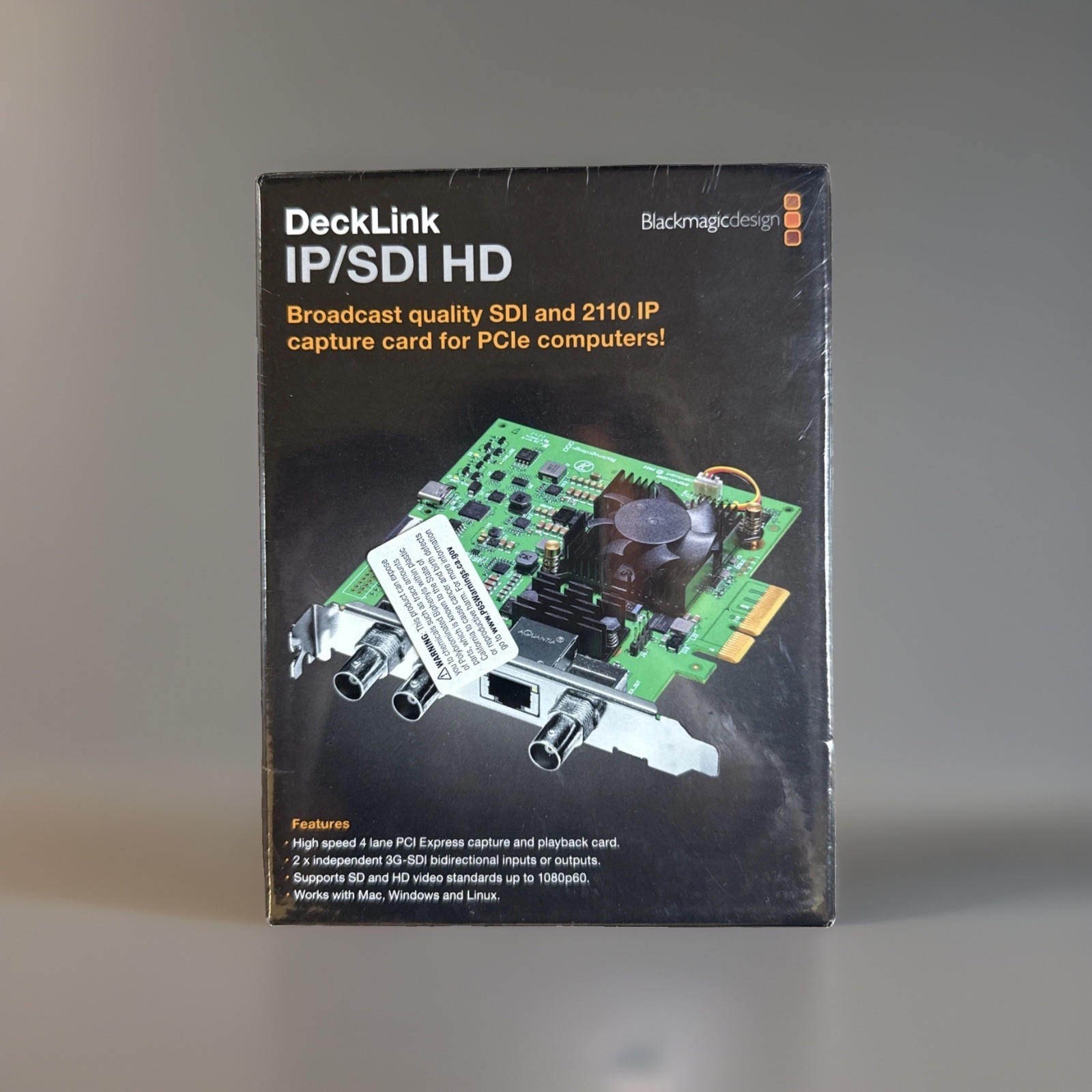 Blackmagic Design DeckLink IP HD 3G-SDI   (NEW & SEALED)