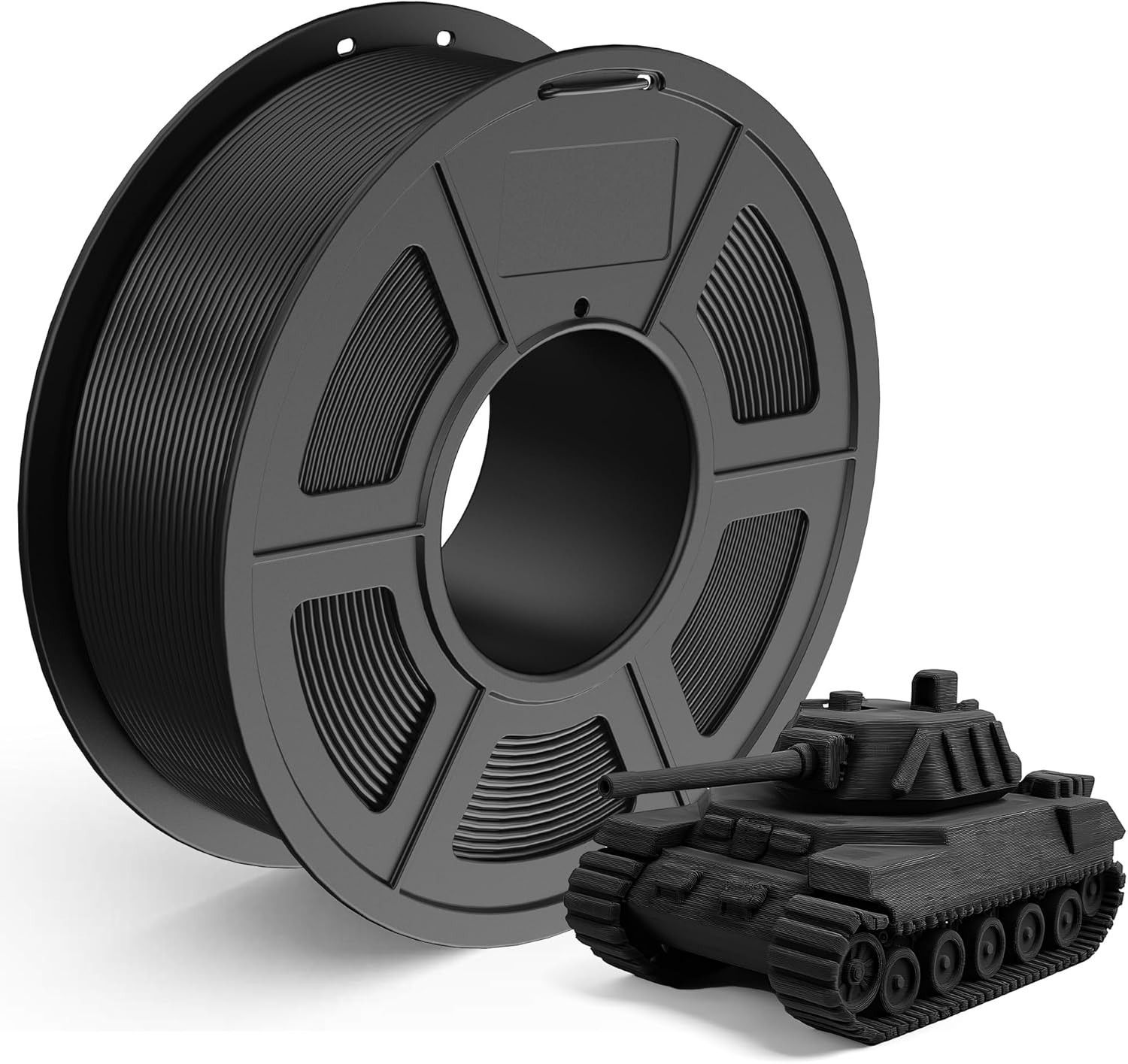 1.75mm PLA Filament - Neatly Wound for Precision 3D Printing, 1Kg Spool