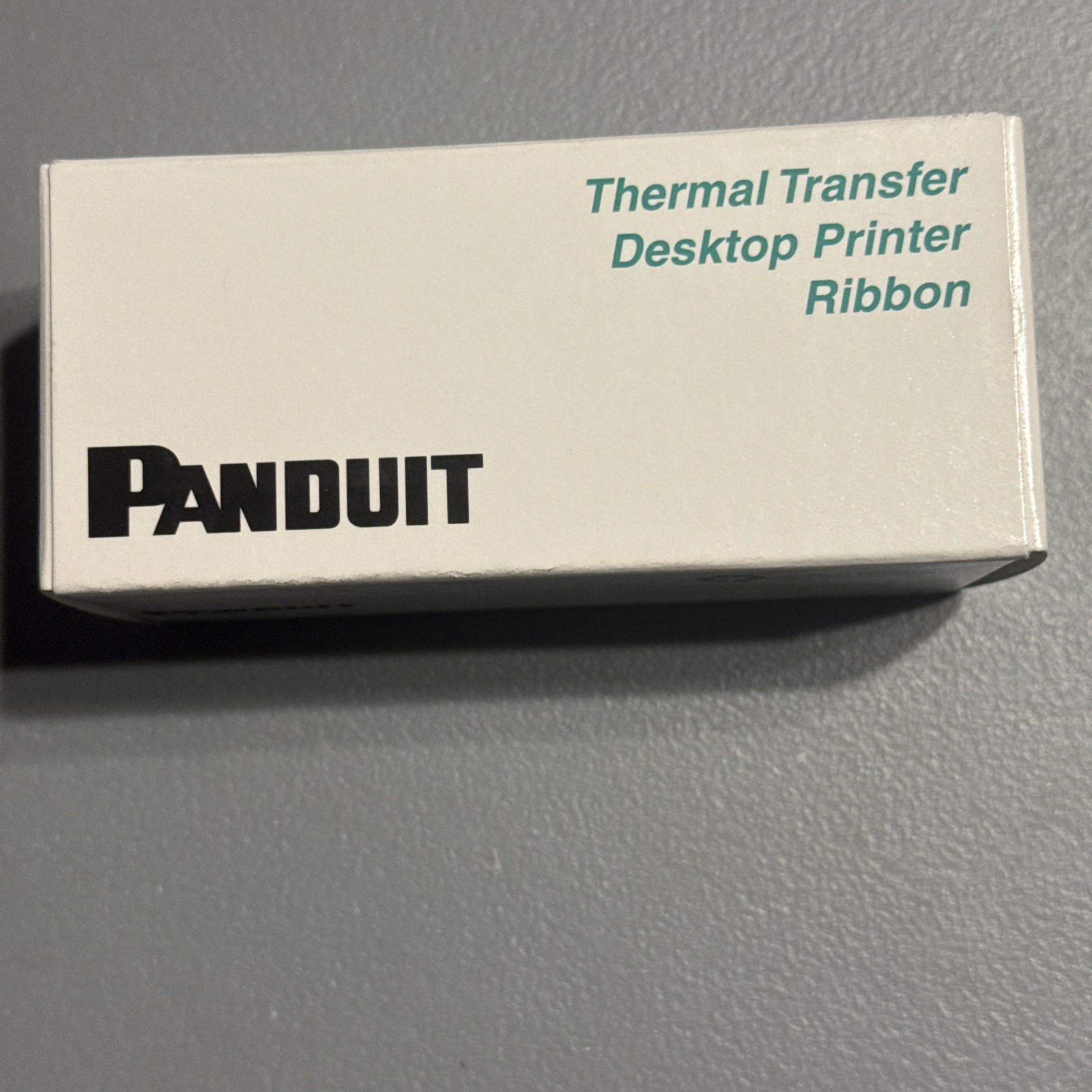Panduit RMER4BL Desktop Printer Ribbon - Black Resin