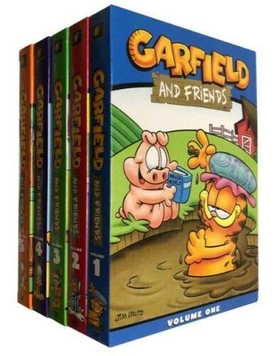 Garfield And Friends : The Complete Season 1-5 (DVD, 2025, 15-Disc Set)