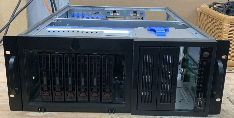 Supermicro CSE-743T-665B 4U Chassis w/ SM X10SRL-F & Intel Xeon E5-1630V3@3.7GHz