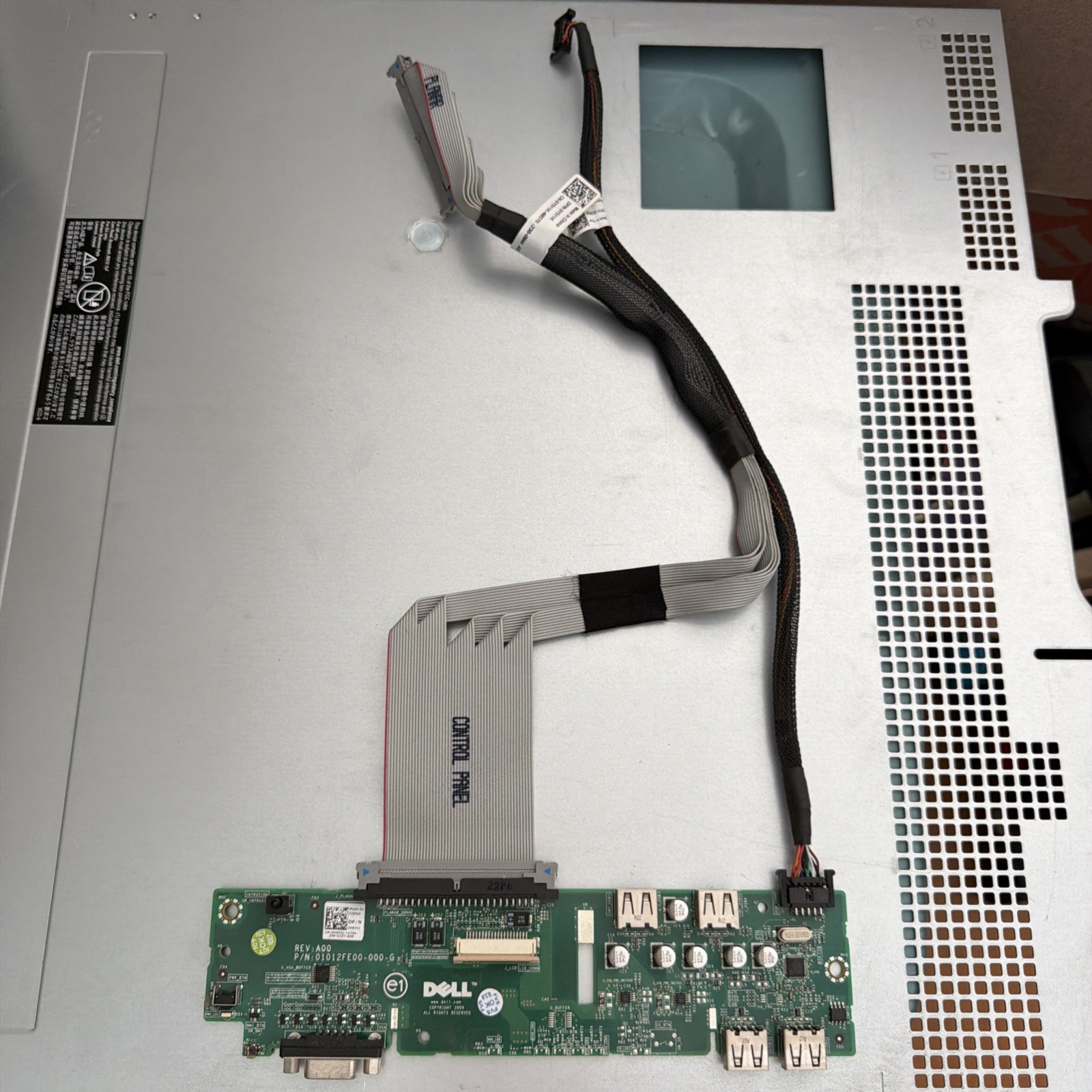 Dell 0H655J CONTROL PANEL R510 | Server With Cable