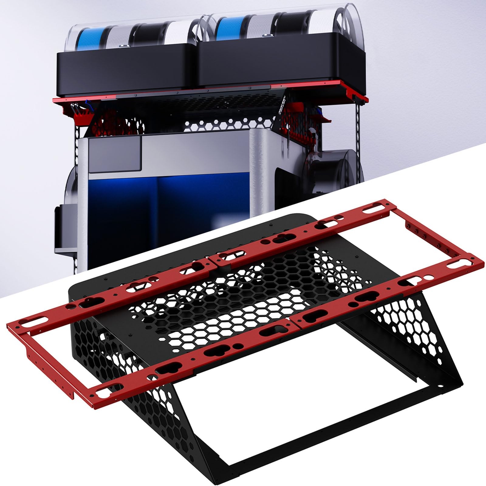 BIQU Panda Perch H2 AMS Stand Holder for Bambu-Lab H2D H2S H2C 3D Printers, AMS
