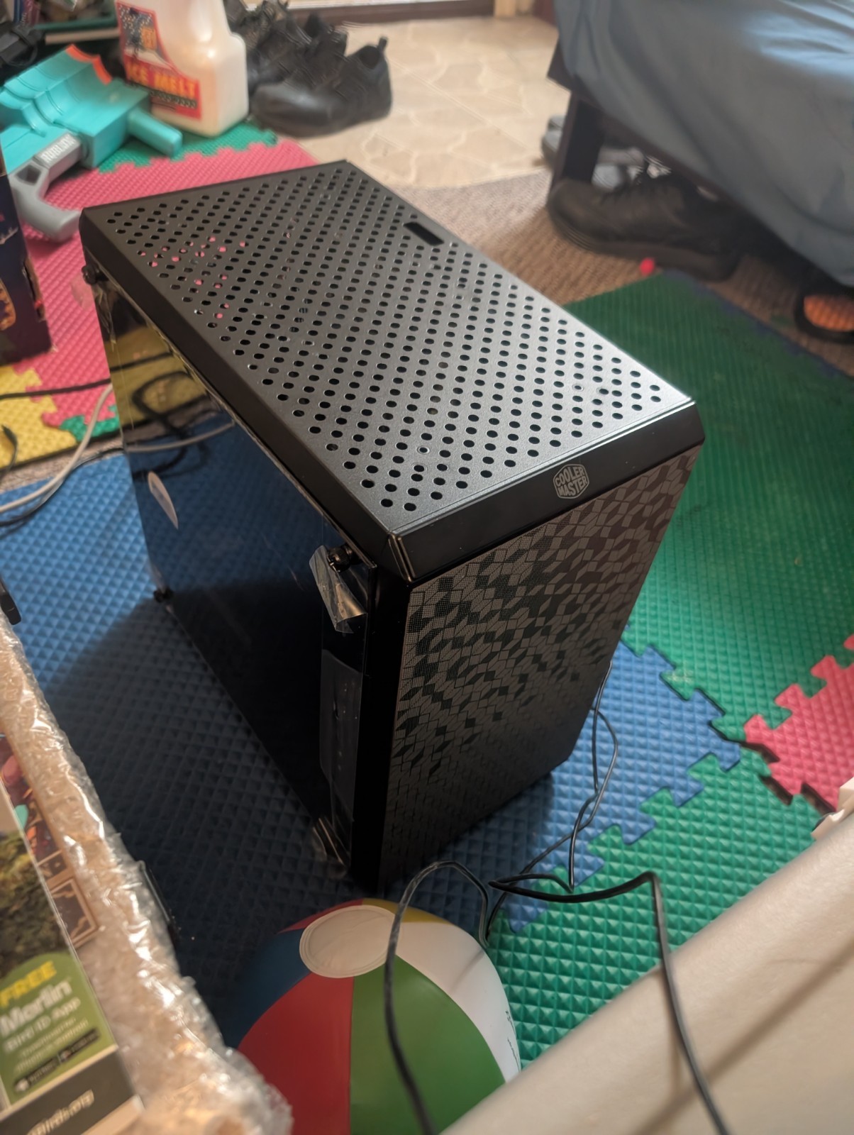 Gaming PC Ryzen 5 5500 RX 570 16GB 500GB NVMe M.2 SSD 3500MB/s Win 11 Pro 