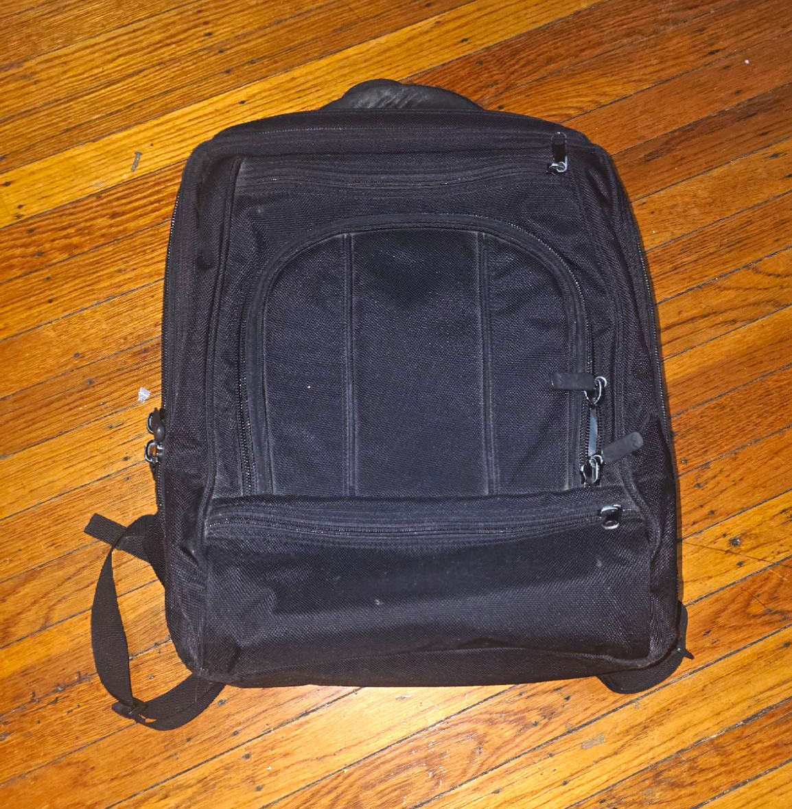 Brenthaven Black Nylon Laptop Backpack, Padded, Fits 15 in Laptop
