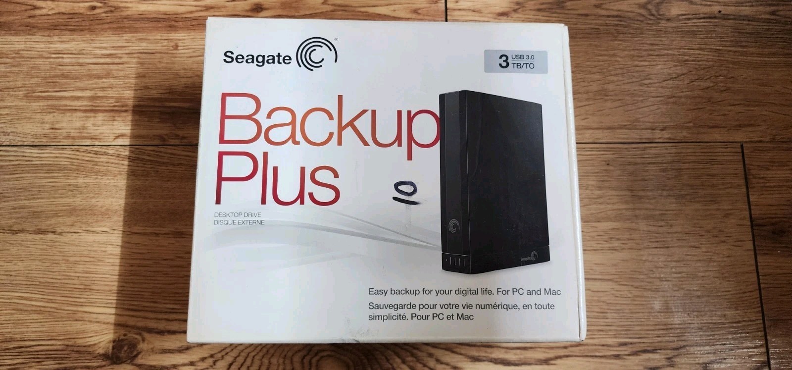 Seagate 3TB USB 3.0 External Hard Drive Backup PLUS CMR