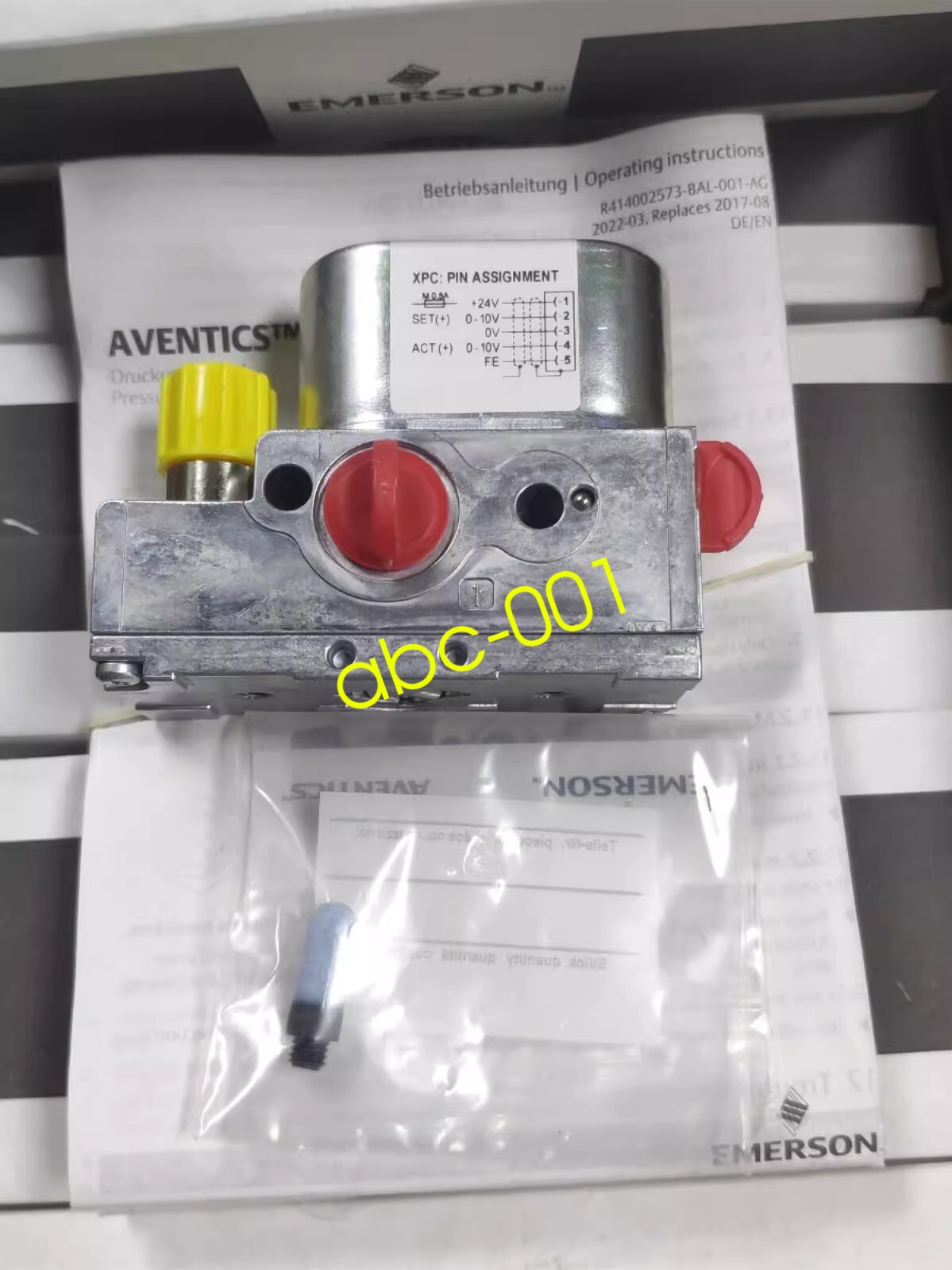 1pcs AVENTICS ED02 Proportional Valve R414001197 Pressure Regulating Valve
