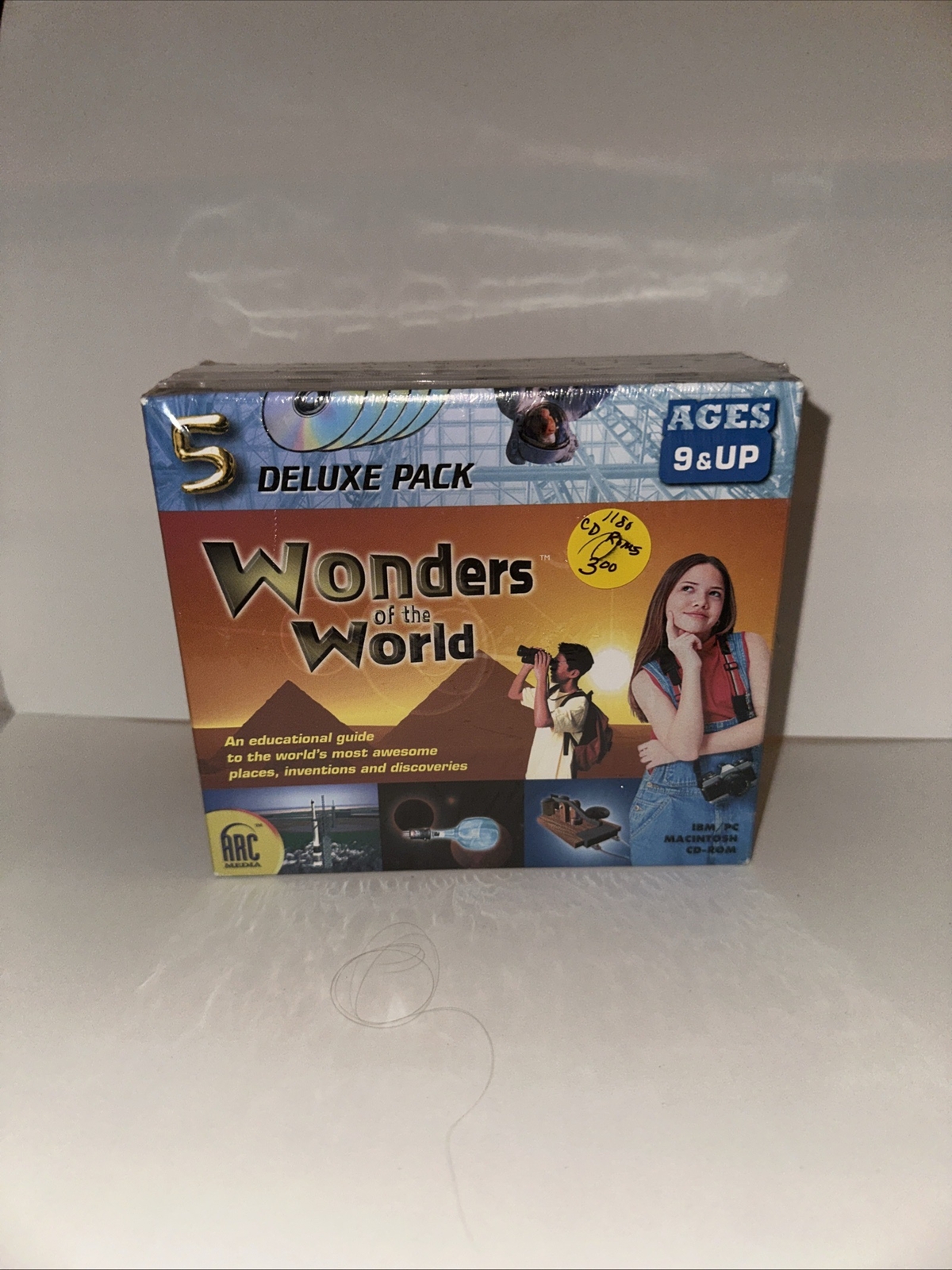 Wonders of the World | Educational CD-ROM Set of 5 | PC/Macintosh