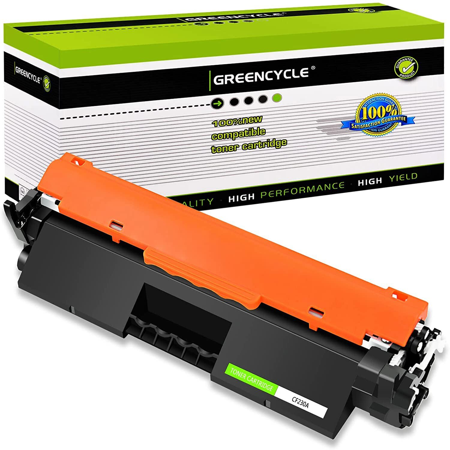 GREENCYCLE CF230A BK Toner Cartridge Fit for HP LaserJet Pro M203dw MFP M227fdw