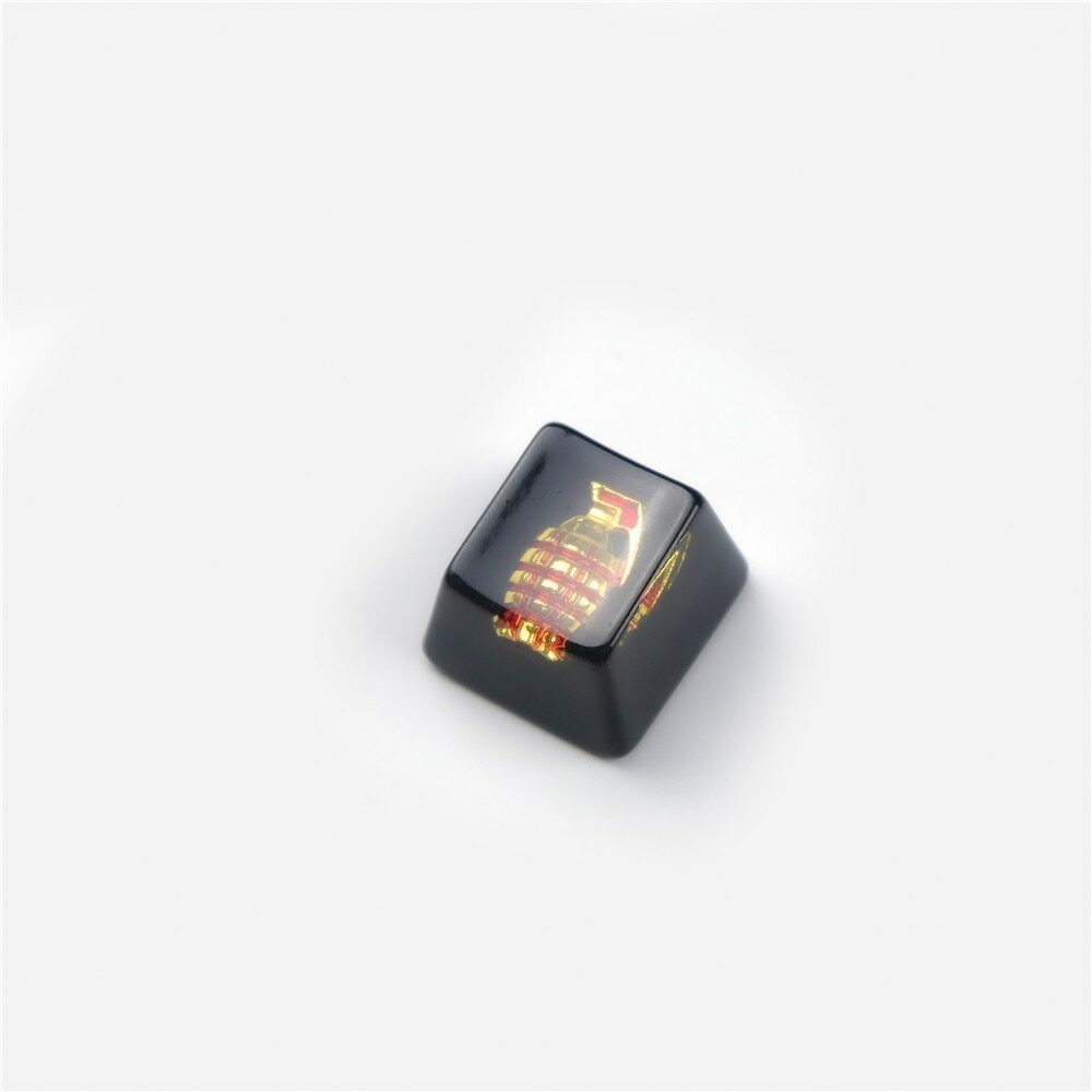1pc Hand Made Resin Artisan Key Cap Skull Keycap For Mechanical Keyboard PC