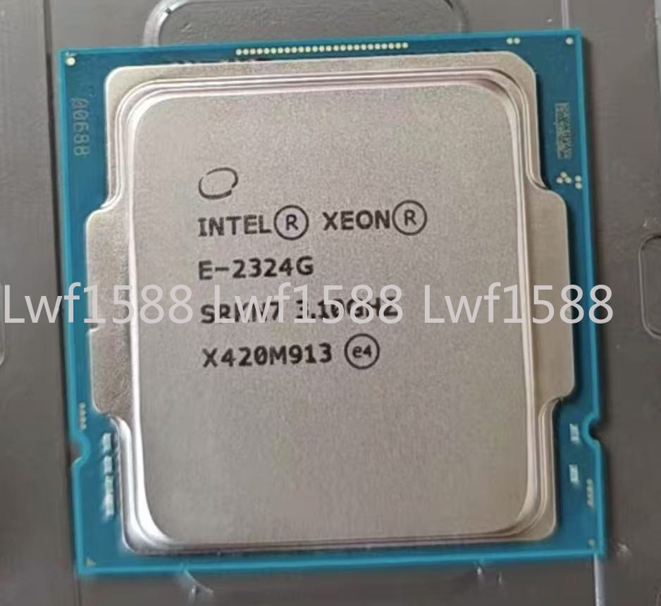Intel Xeon E-2324G processor CPU 4 Core 3.10GHz - 4.60GHz LGA-1200 TDP-65W P750