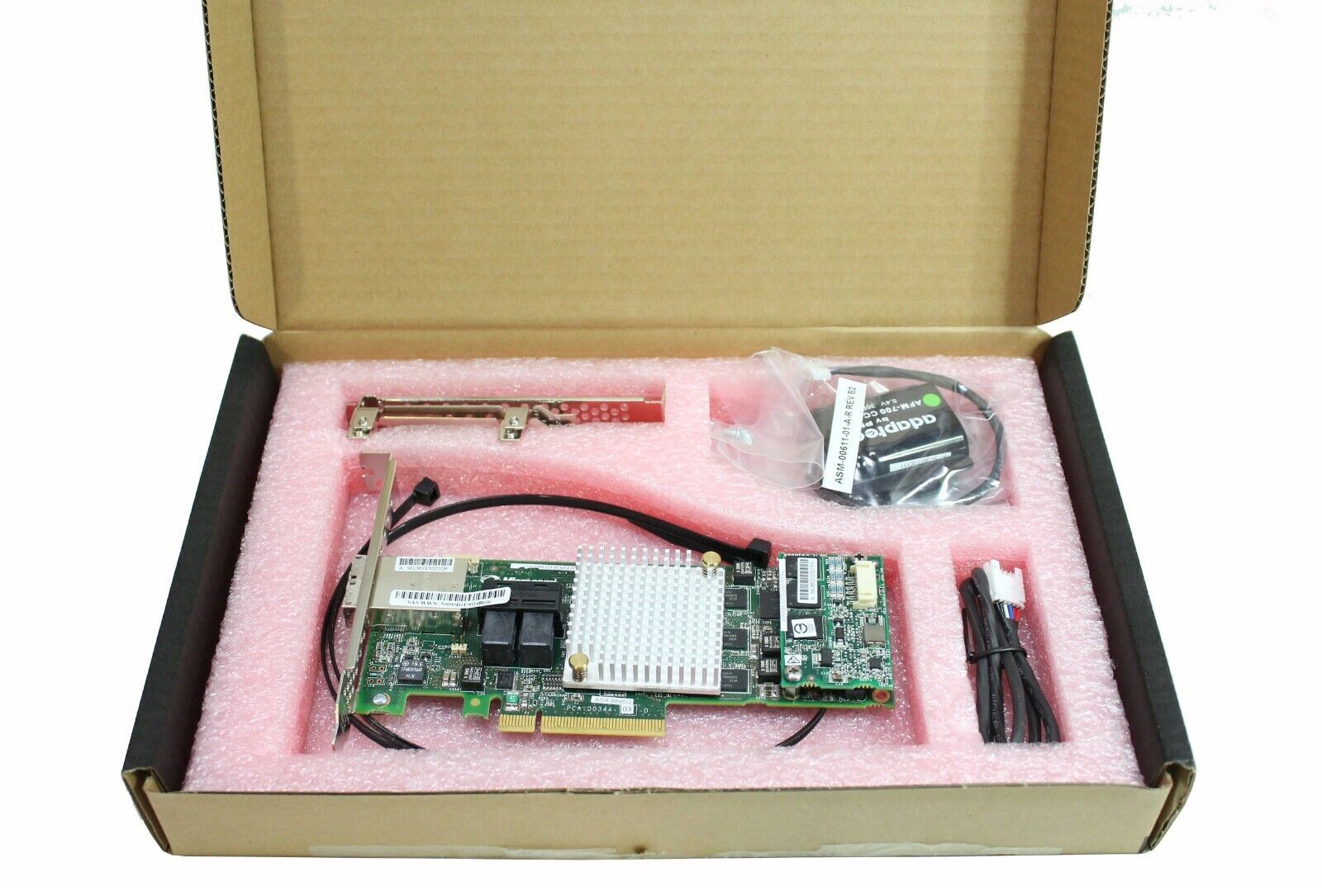 Adaptec RAID 8885 PCI-E 16-Port 12Gb SAS Controller ASR-8885 +AFM-700 BBU