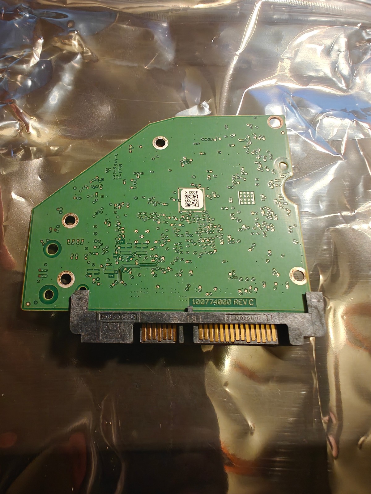 Seagate 100774000 REV C  PCB BOARD ONLY TESTED