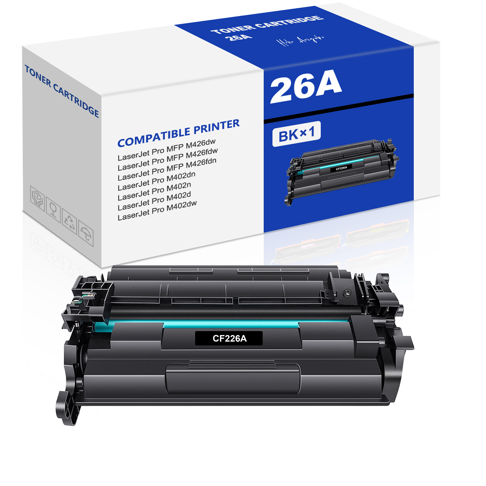 CF226A CF226X Black Toner For HP 26A 26X LaserJet Pro M402dn M402dw M426fdw Lot