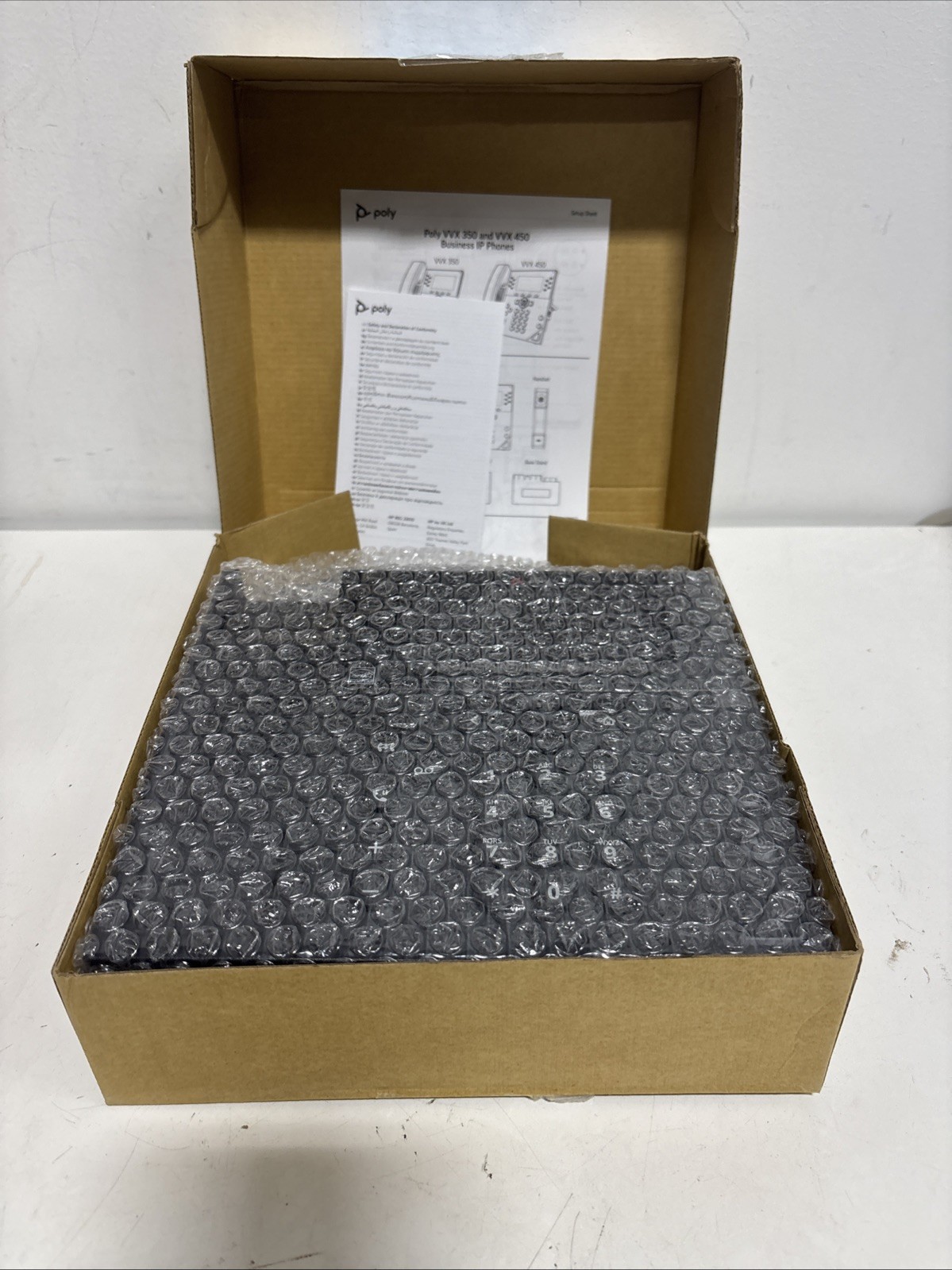 Polycom VVX450 - New Sealed - VOIP IP Phone 2200-48840-025