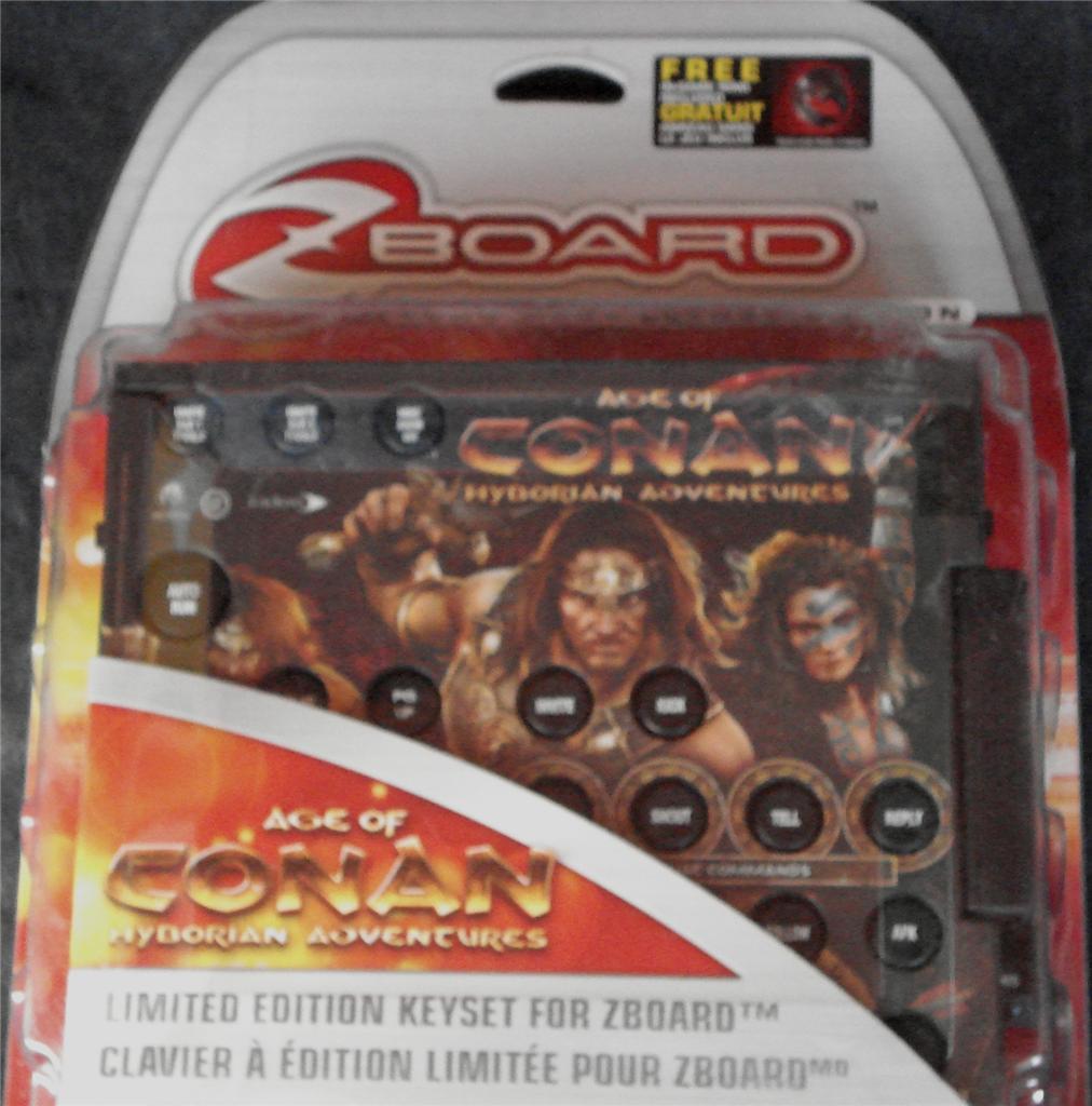 Steelseries / Ideazon ZBoard Age of Conan Limited Ed Gaming Keyset -BRAND NEW