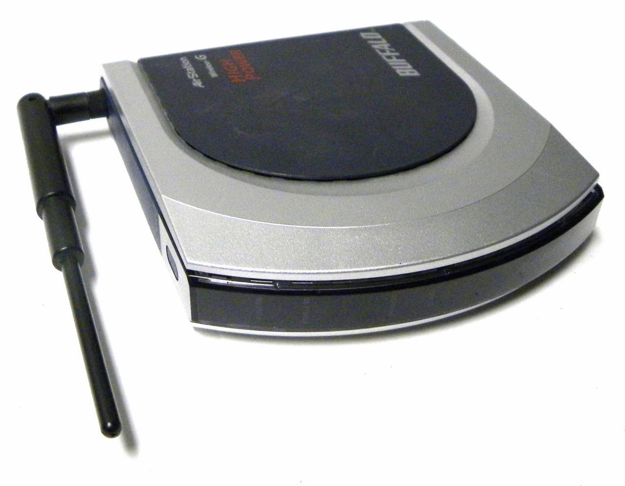 BUFFALO WHR-HP-G54 AIR STATION WIRELESS-G HIGH POWER ROUTER & ACCESS POINT