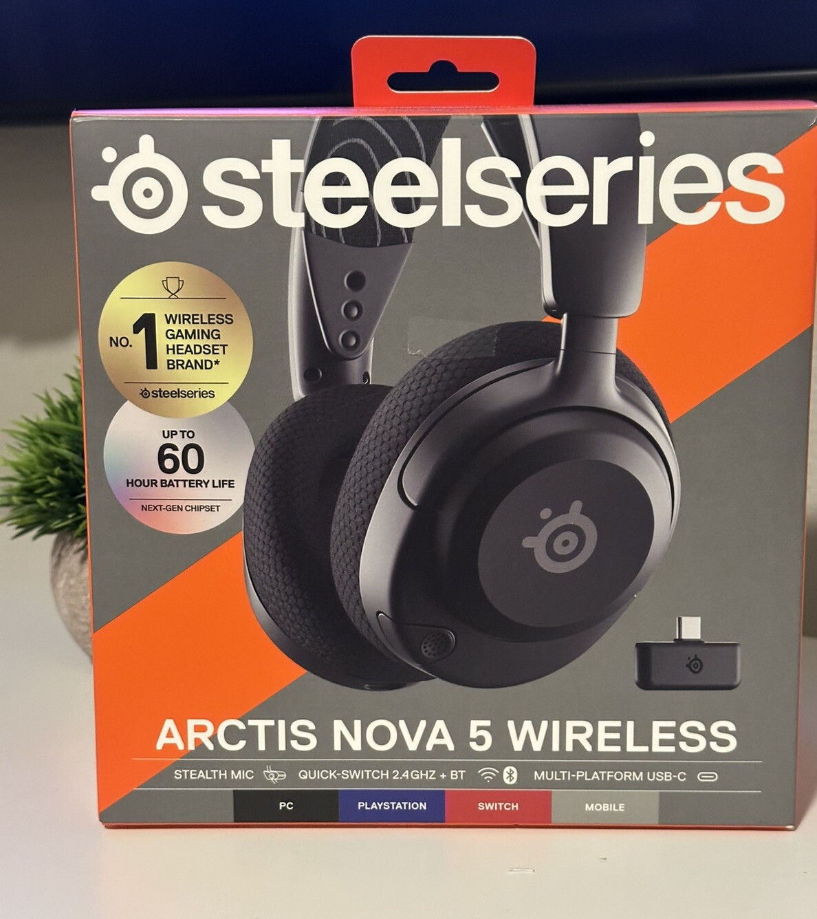 Arctis Nova 5 Wireless Multi-System Gaming Headset — Neodymium Magnetic Drive...