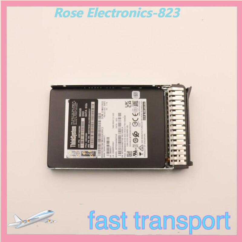  4XB7A82290 Lenovo ThinkSystem 03KH095 2.5" 960GB Mixed Use SATA 6Gb HS SSD