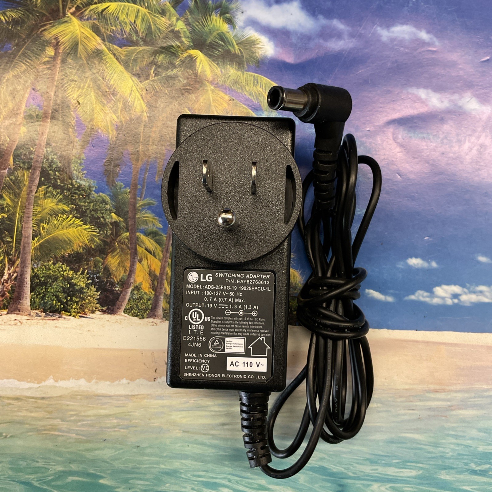 Genuine LG Monitor Switching AC Power Adapter ADS-25FSG-19 EAY62768613 19V 25W