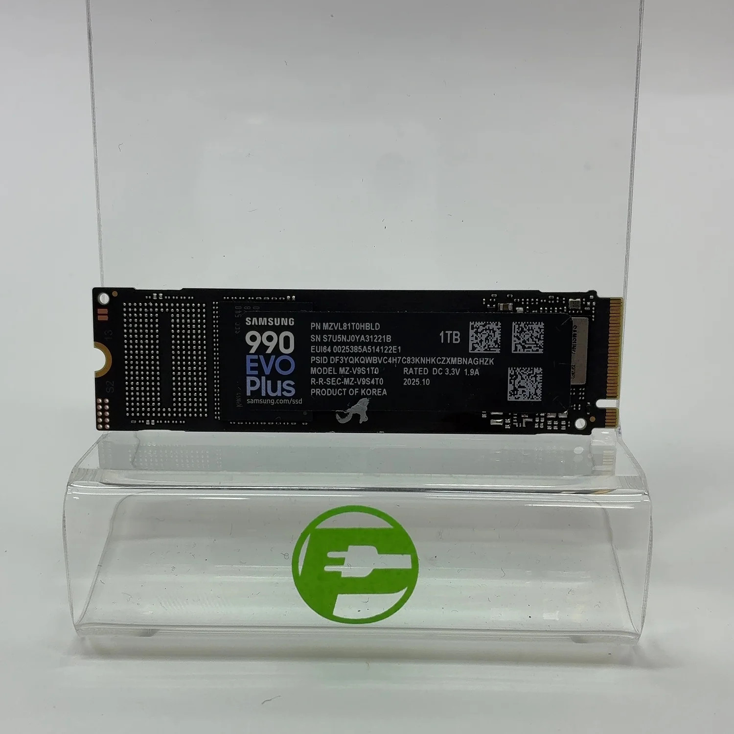 Samsung 2280mm 990 Evo Plus 1TB M.2 NVMe Gen 4.0 x 4 SSD MZ-V9S1T0