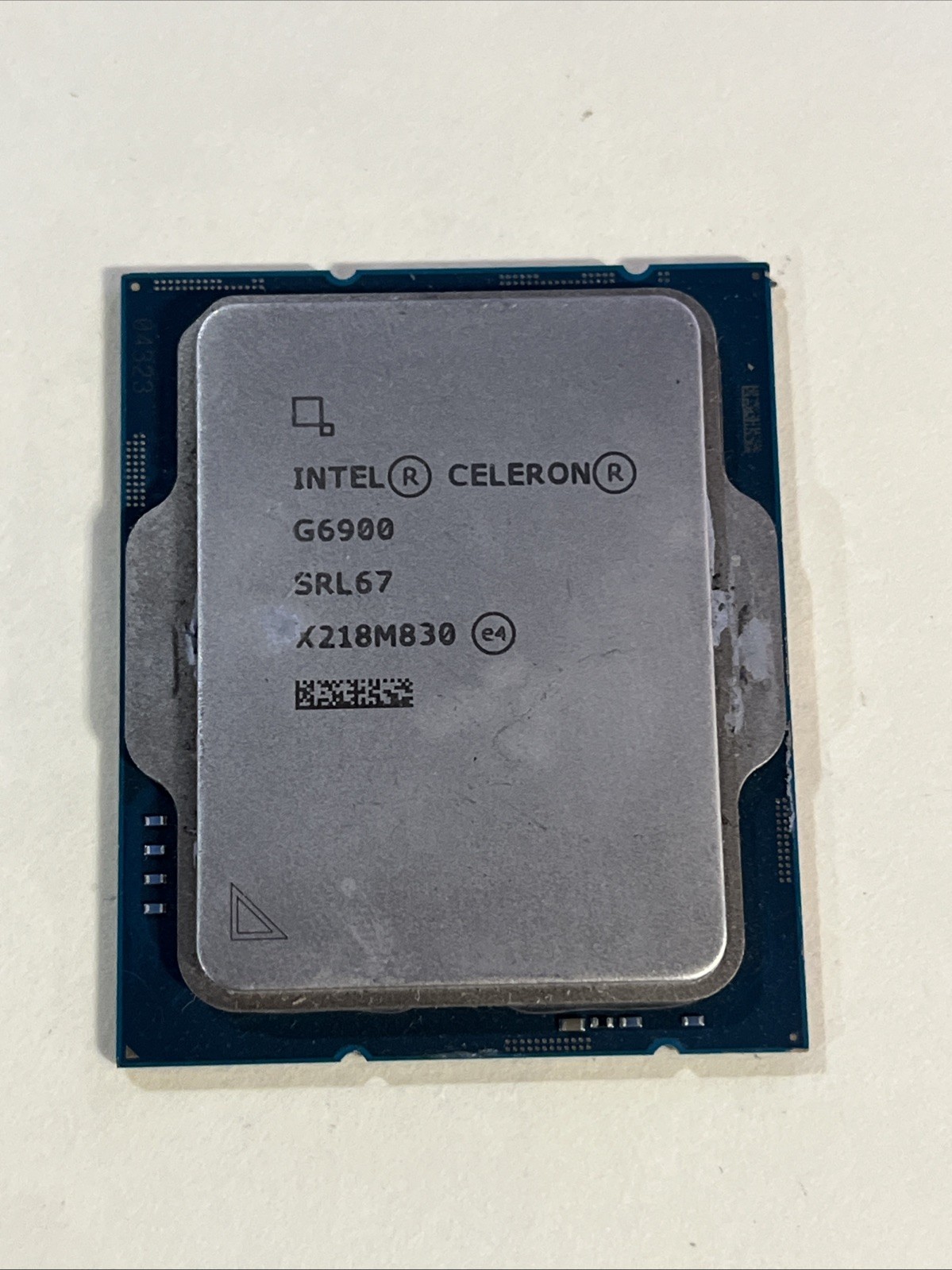 INTEL SRL67 CELERON G6900 3.4GHZ 2-CORE SOCKET 1700 CPU PROCESSOR ALDER LAKE-S