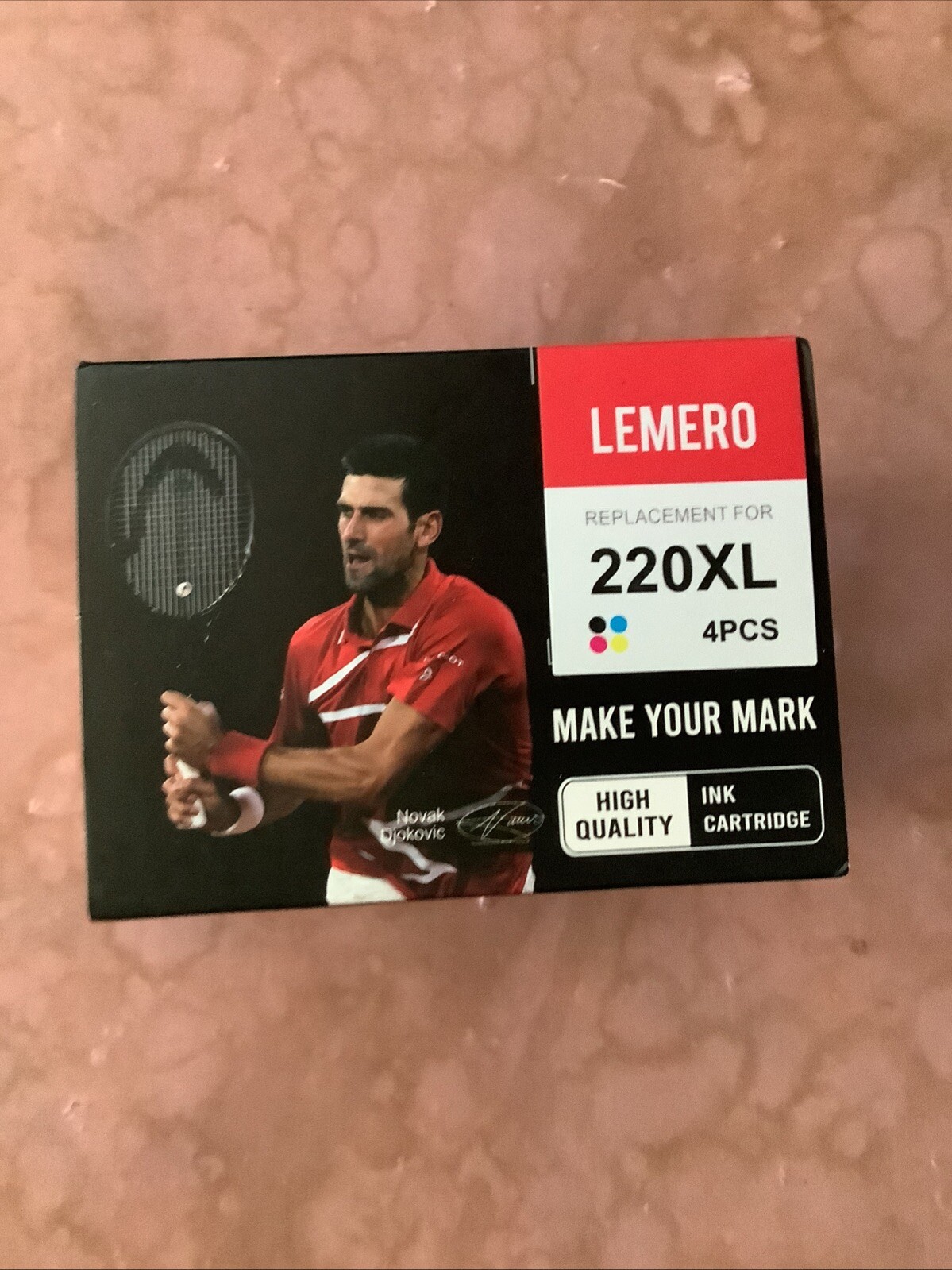 Lemero 220XL High Quality Ink Cartridge Black and Tricolor 4 Pack