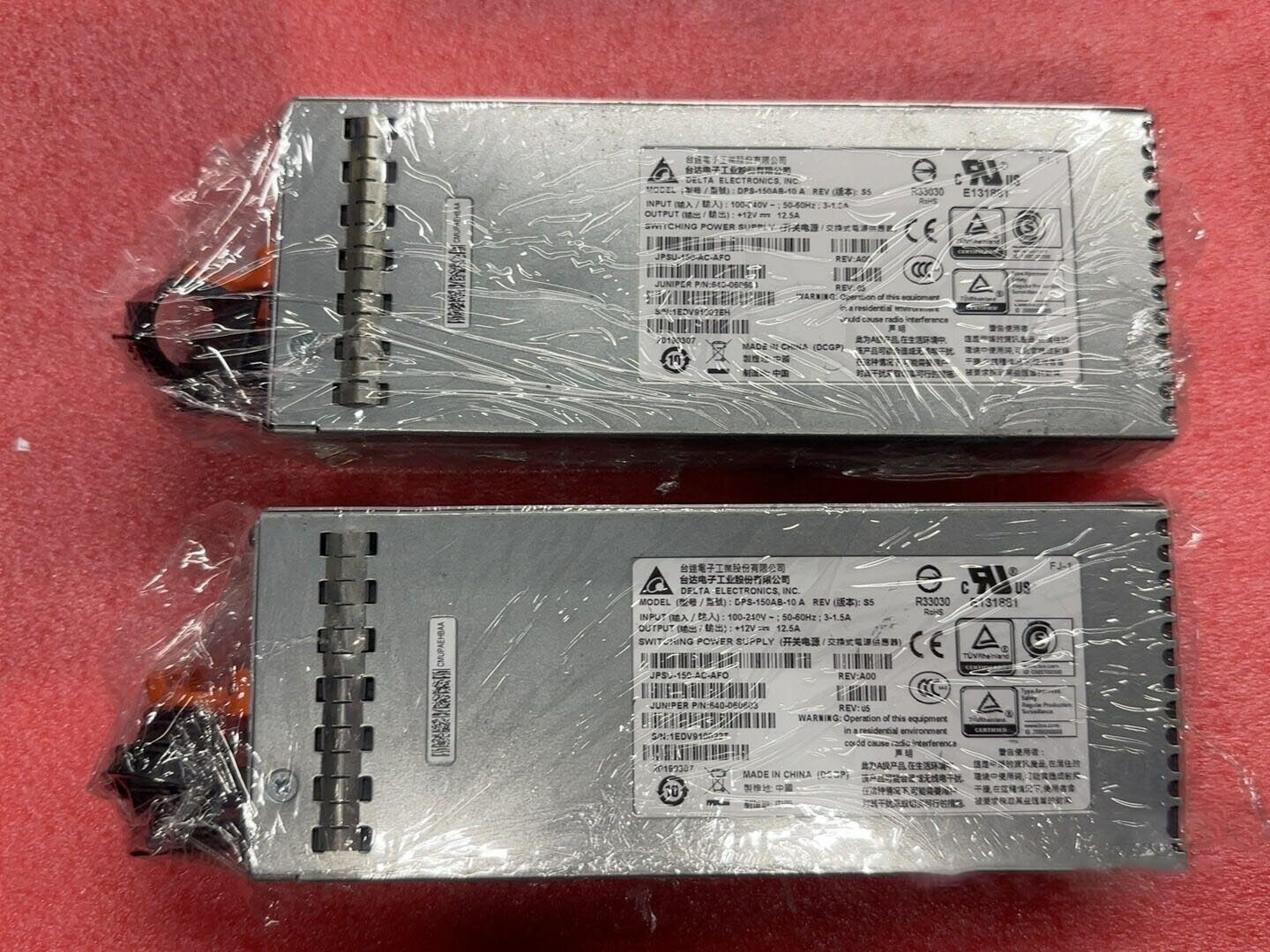 1pcs Juniper  JPSU-150-AC-AFO AC Power Supply 640-060603 for EX3400 4100 Tested