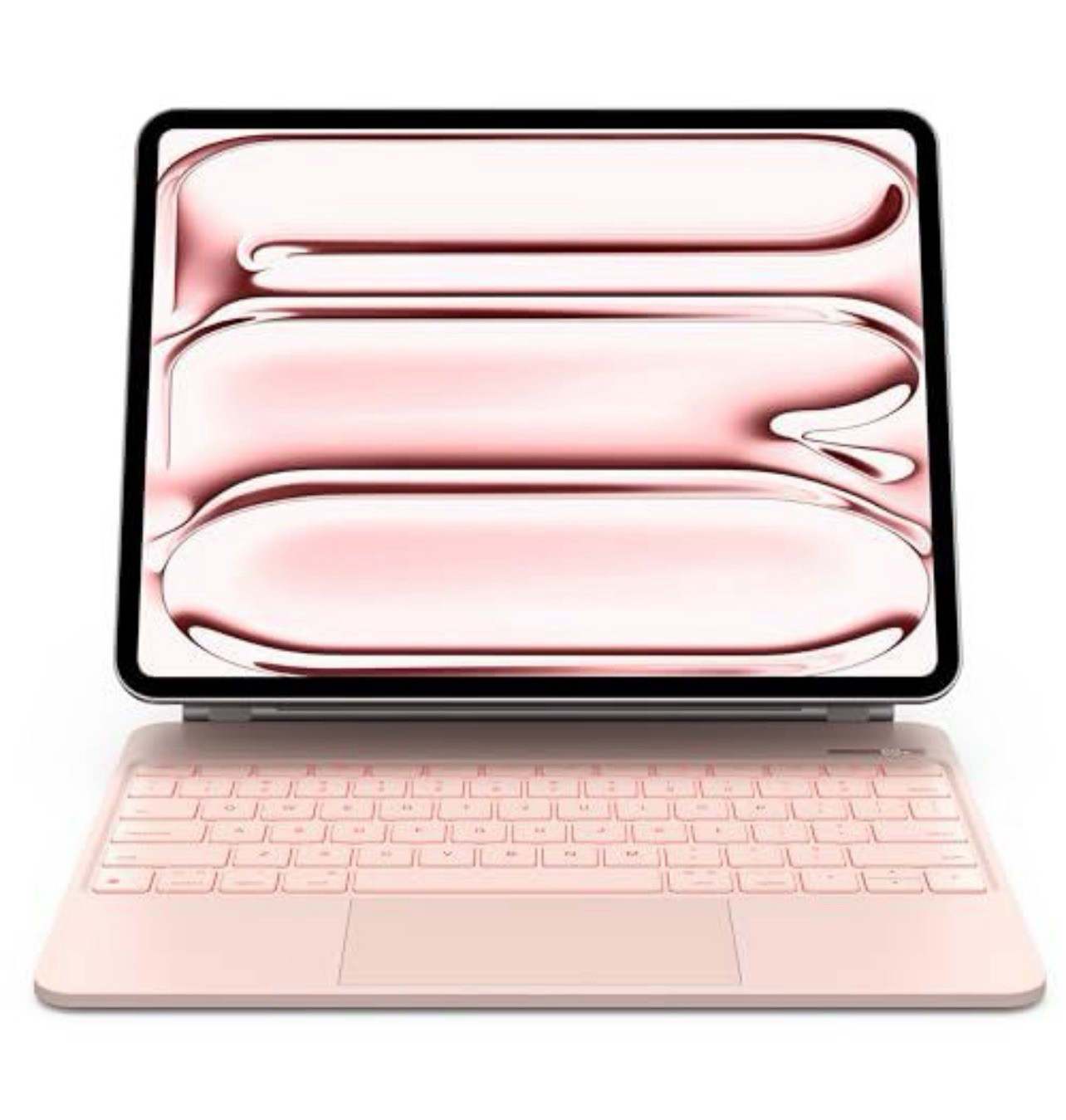 Magnetic Keyboard Case for Ipad Pro 13" 2024 (A2925,A2926,A3007) Backlit, Pink