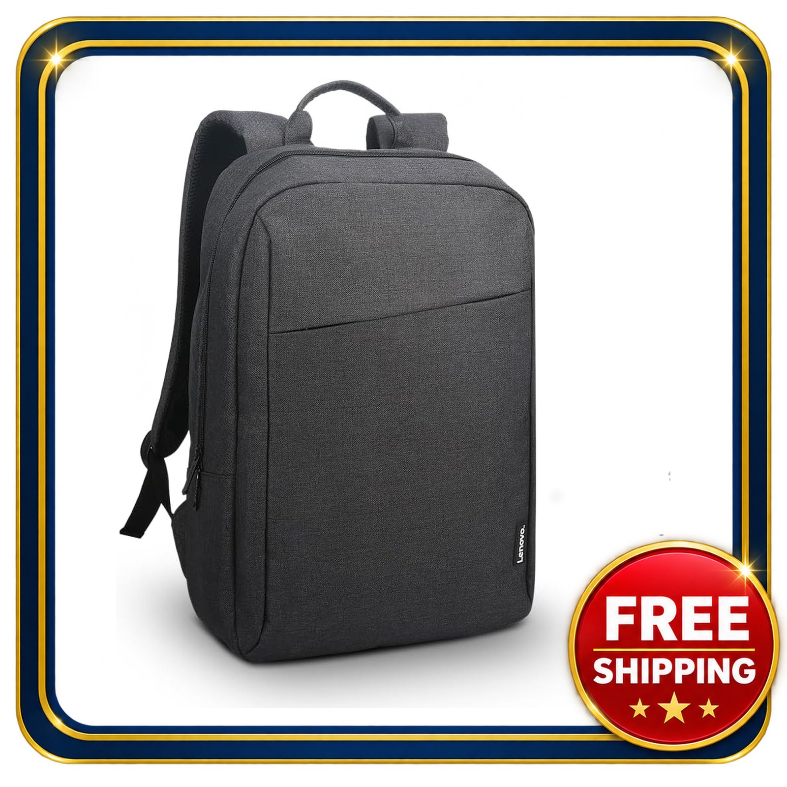 Laptop Backpack 15.6-Inch Water-Repellent Polyester with Padded Interior