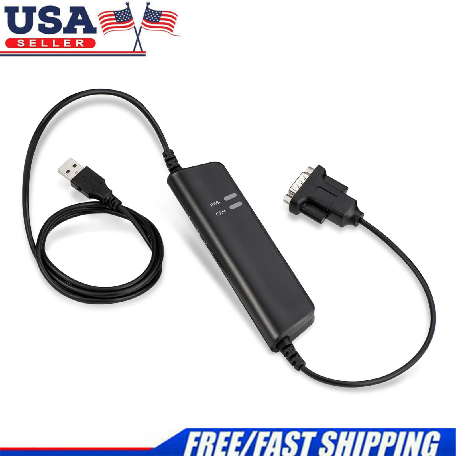 For Kvaser Leaf Light HS V2 Cheaper CAN Bus Cable Support High Speed USB for CAN
