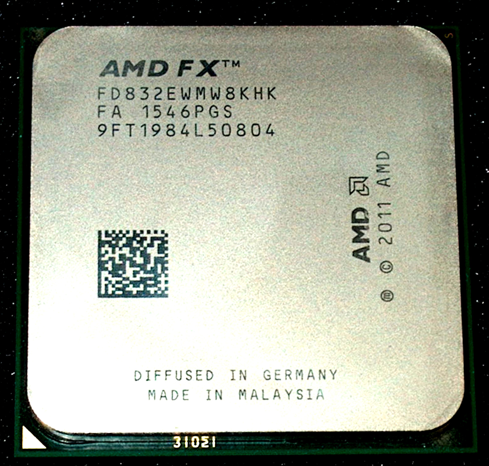 AMD FX-8320E  3.2 GHz 8-CORE 95 WATT PROCESSOR, FD832EWMW8KHK, AM3+, US SELLER