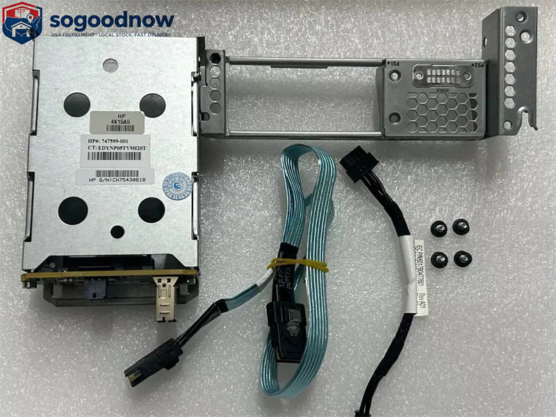 95%New 777280-001 HP DL380 G9 2xSFF HDD Backplane w/Cables 747599-001 777840-001