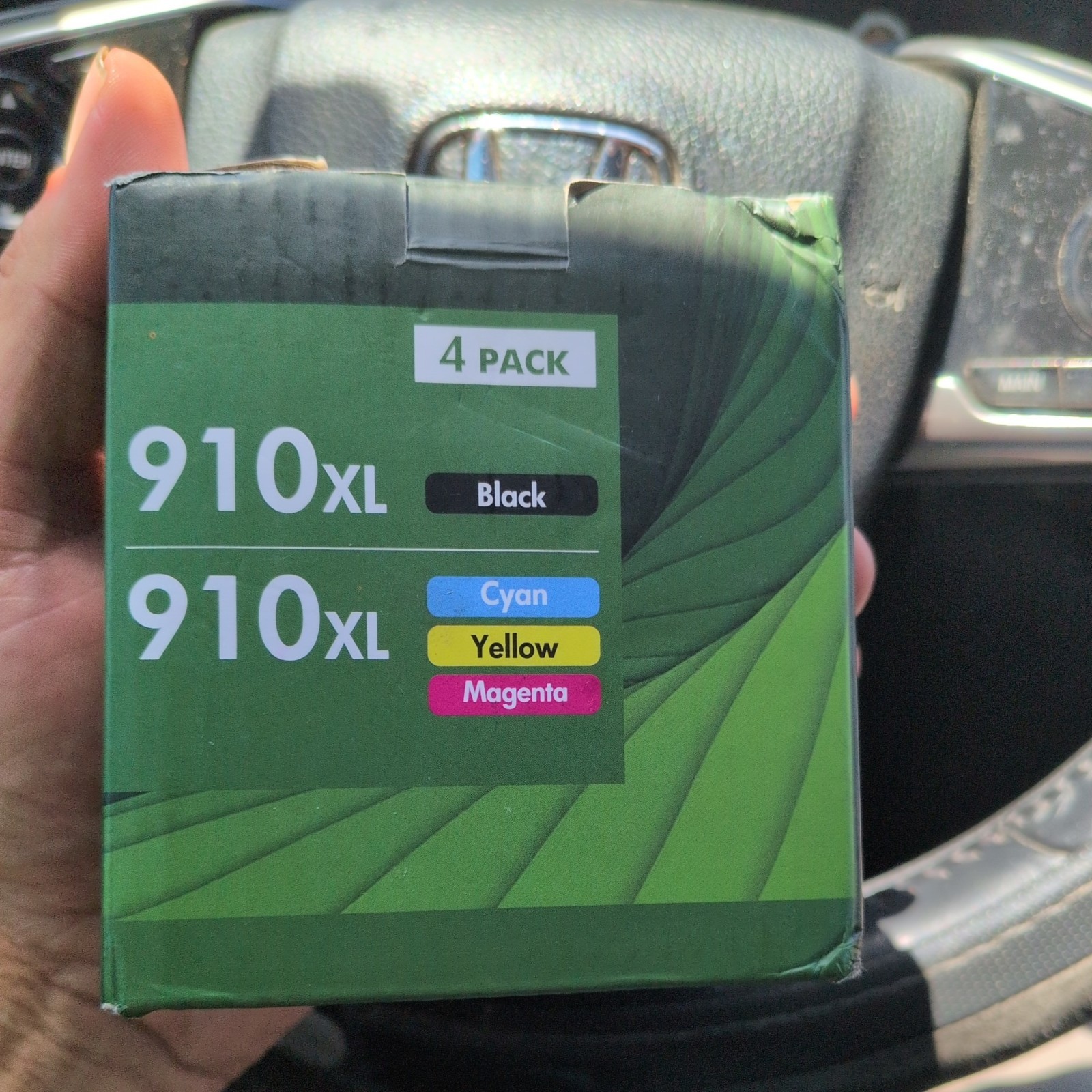 HP 3JB41AN 910XL/910 4 Pieces Ink Cartidges - Black/Cyan/Magenta/Yellow