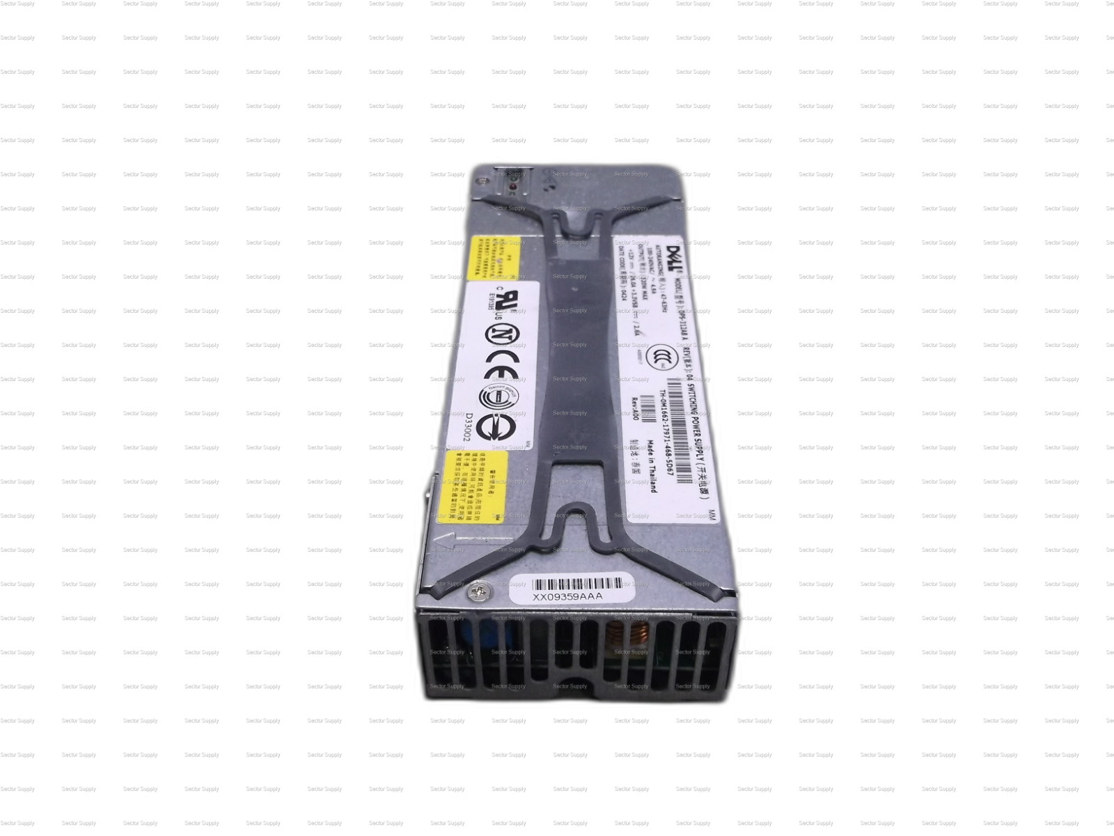 DPS-312AB A DELL INC. 320W POWER SUPPLY FOR DELL POWEREDGE