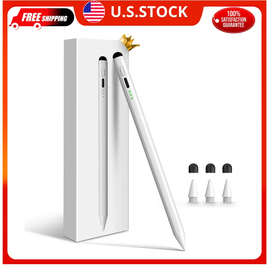 STYLUSHOME Pencil for Apple iPad, 2X Fast Charge Stylus Pen for iPad Pro