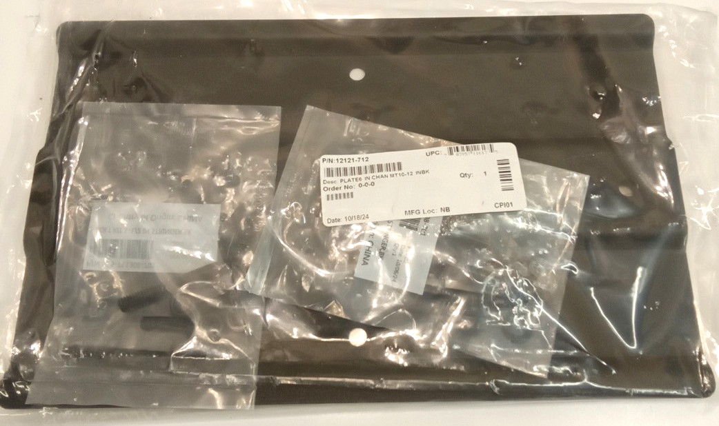 Chatsworth 12121-712 6" Channel Rack to Runway Mounting Plate 10-12" Wide