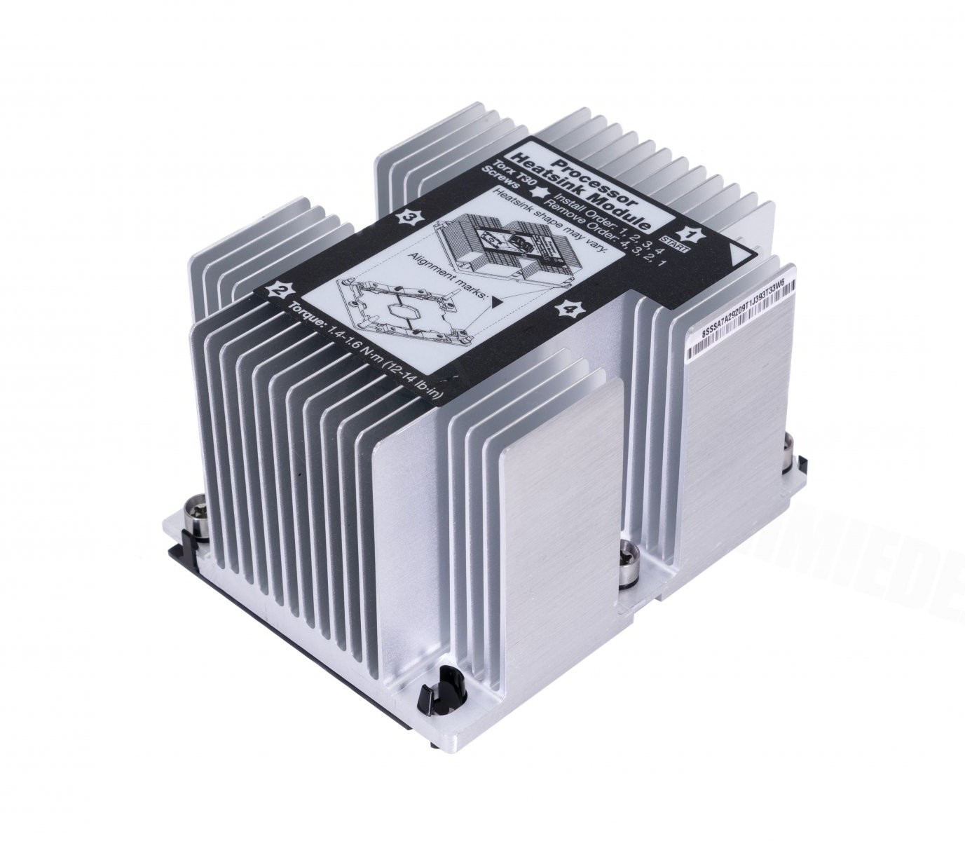 Heatsink Lenovo SR550/SR650/SR690 <120W 01KP654