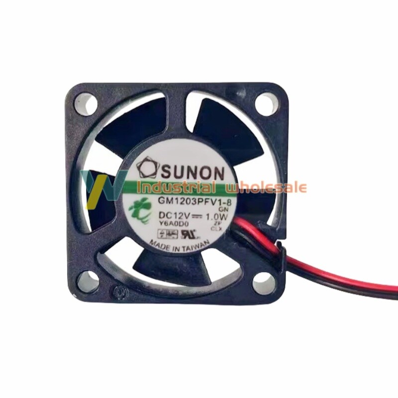 1pc brand new Sunon GM1203PFV1-8 fan 30*30*10mm 2pin 12V 1.0W GM1203PFV-8