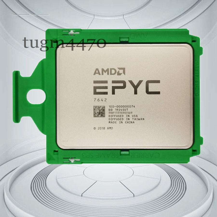 AMD EPYC 7642 Rome cpu processor 2.3GH 48 cores 96 threads 225w unlocked