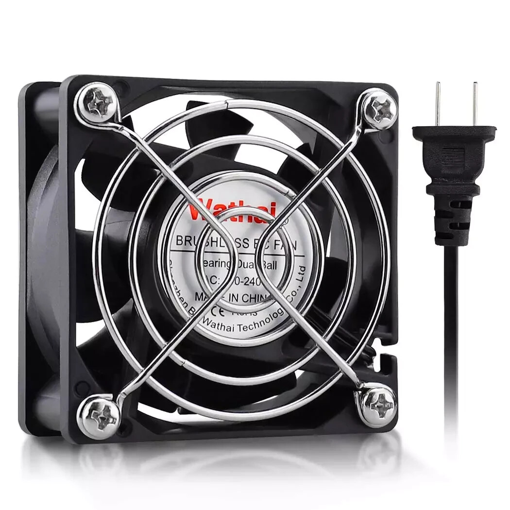 Wathai EC Brushless Cooling Fan AC 110V 115V 120V 220V 240V Axial Fan Ball Beari