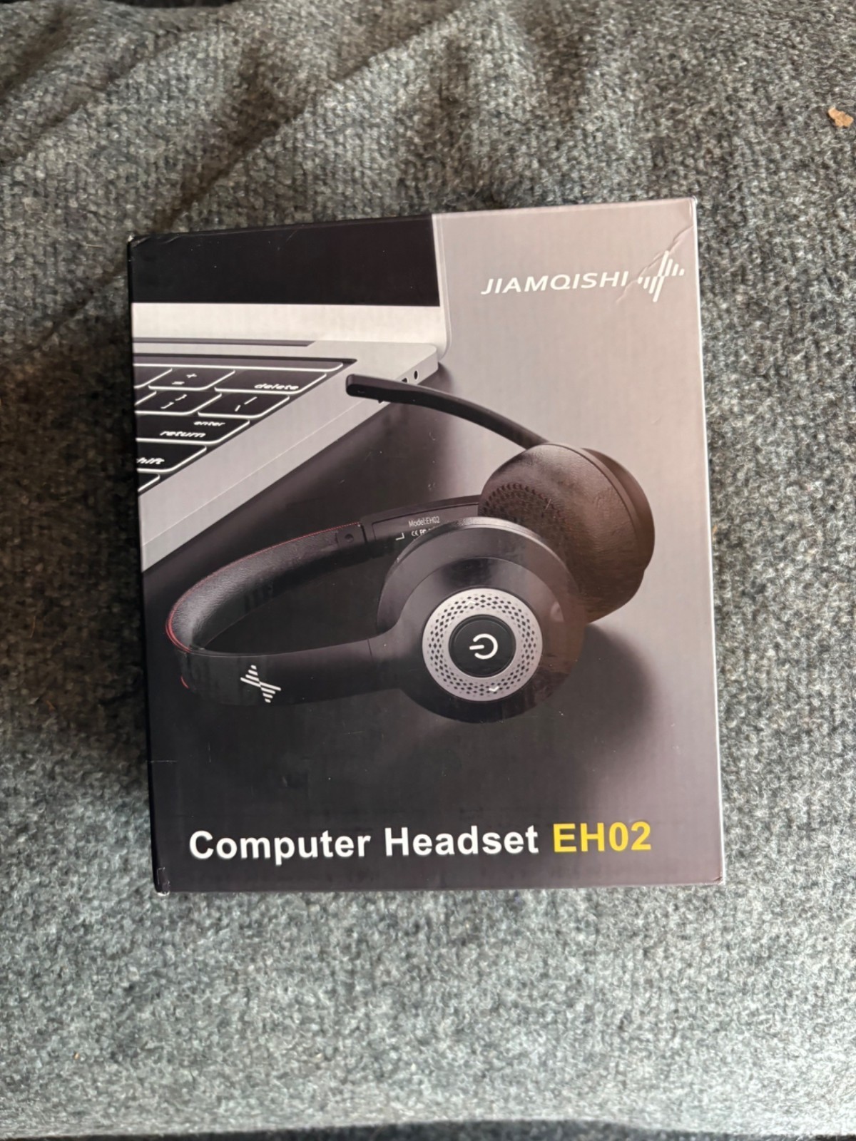 JiamoQishi Computer Headset EH02 Wired & Wireless With ENC Noise Cancelling