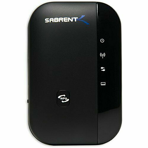 Sabrent Wi-Fi wireless Wall Plug Repeater Range Extender 802.11n NT-WRPT