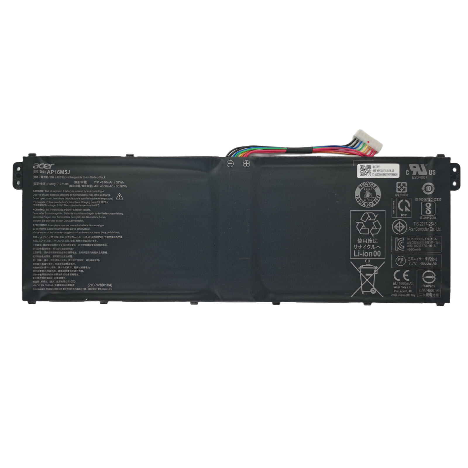 Genuine AP16M5J 37Wh Battery for Acer Aspire 3 A315-21 A314-31 A315-51 5 A515-51