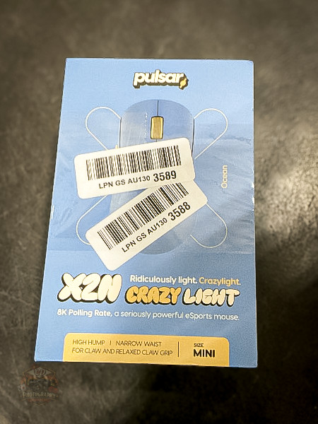 Pulsar X2N CrazyLight Mini Wireless Gaming Mouse Ocean 32K DPI 38g New