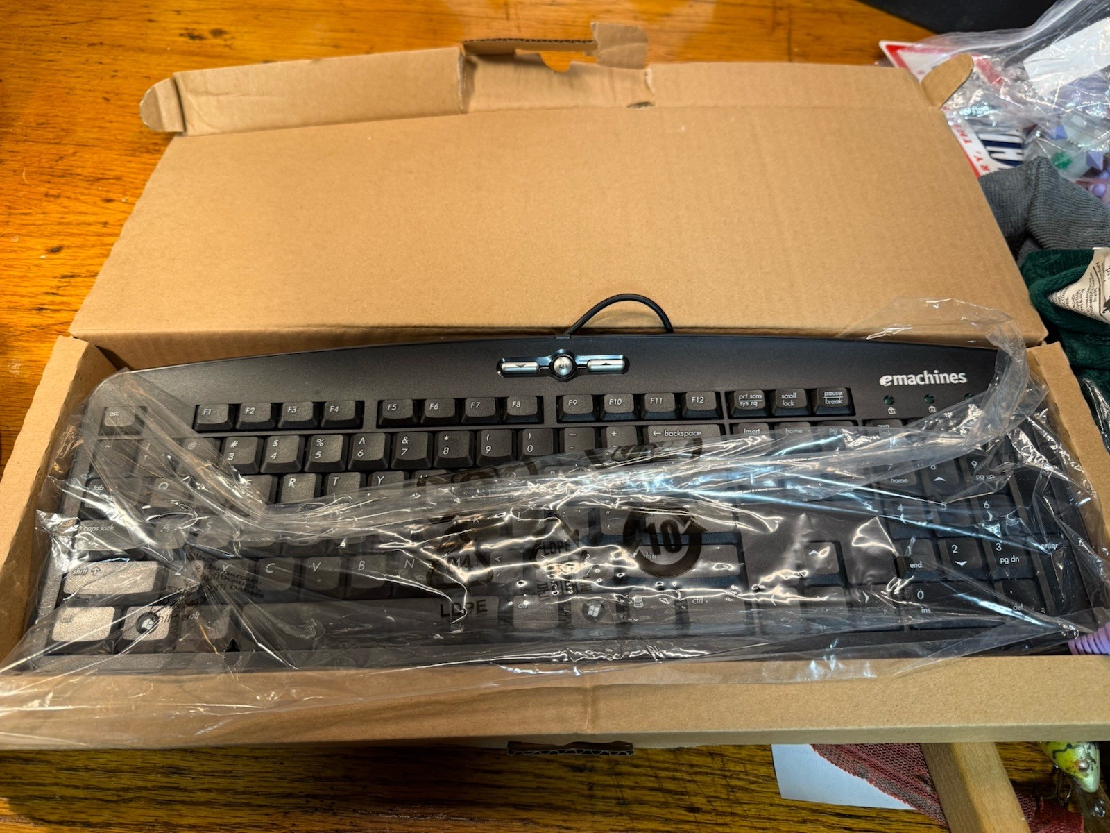 eMachines Slim Black Keyboard Model No. KB0511 NEW