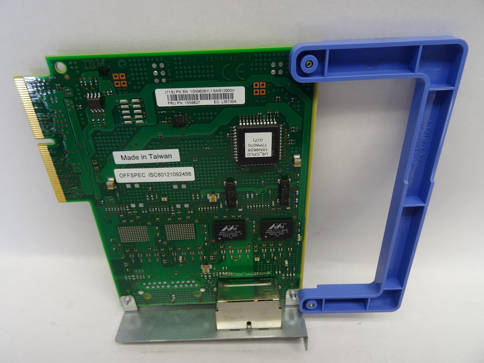 IBM 10N9627  10N9628 DUAL PORT 1GB INTEGRATED ETHERNET CARD