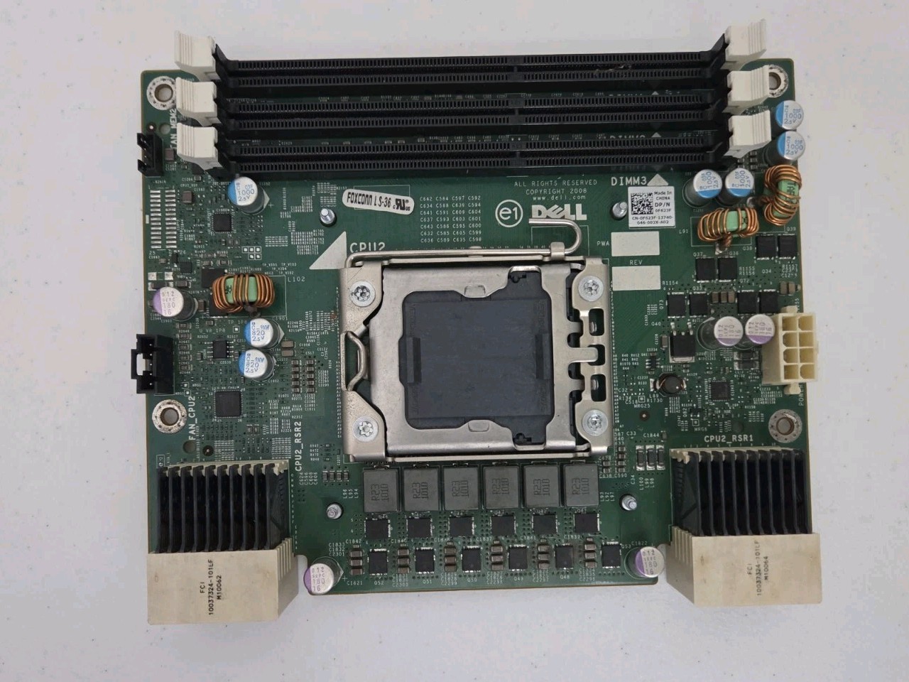 Dell Precision T5500 Socket LGA1366 DDR3 CPU Riser Board 0F623F F623F