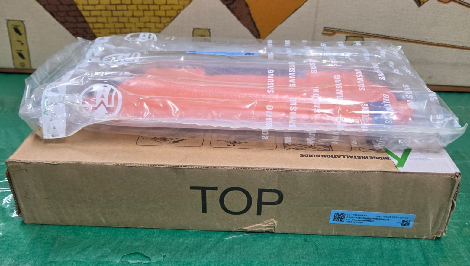Samsung CLT-P409A/XAA OEM Cyan Toner Unit CLP-315 CLX-3175