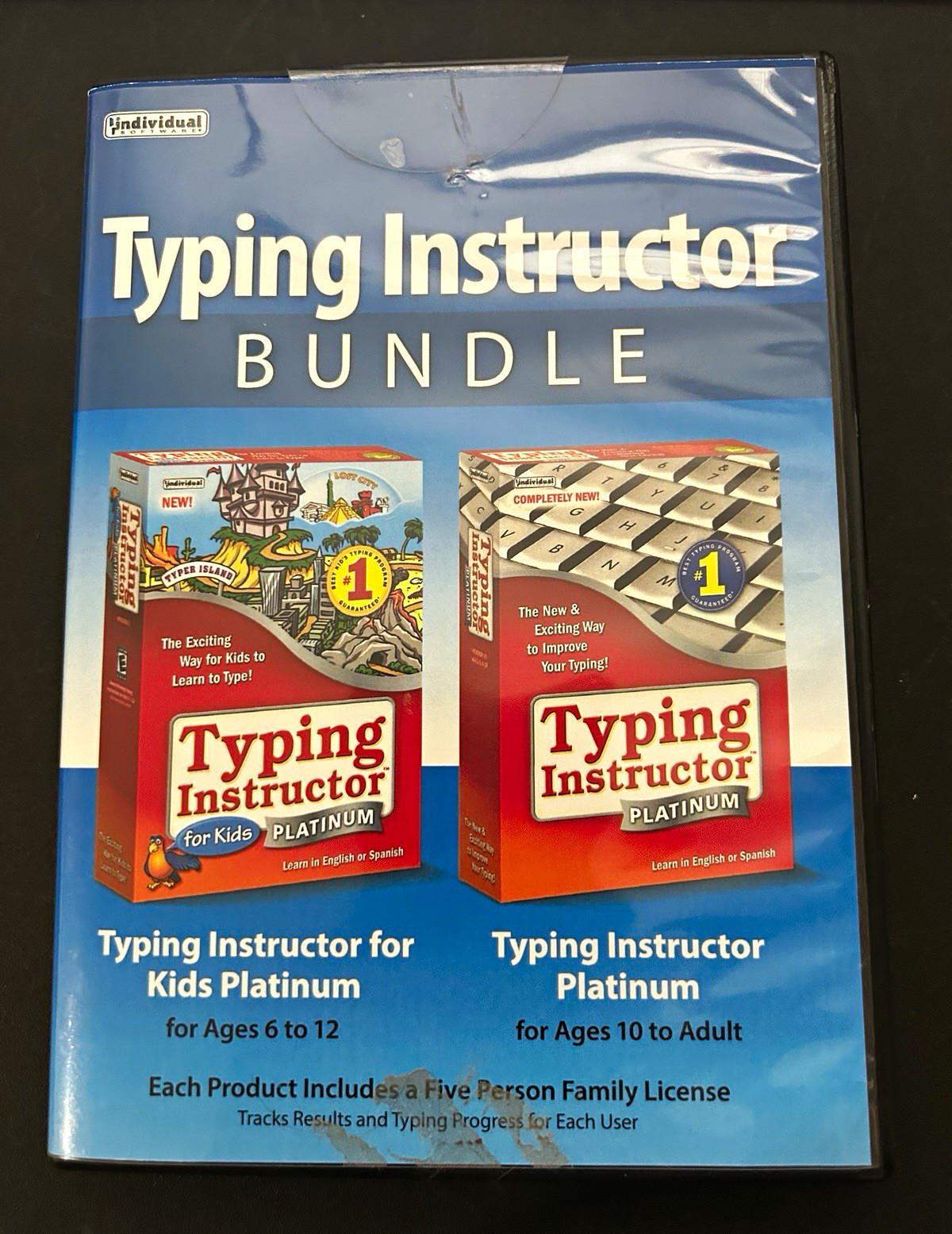Individual Software Typing Instructor Bundle Kids & Platinum DVD